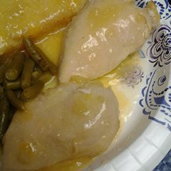 A picture of Pina Colada chicken.