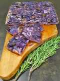 My Genovese Focaccia with Purple Potatoes