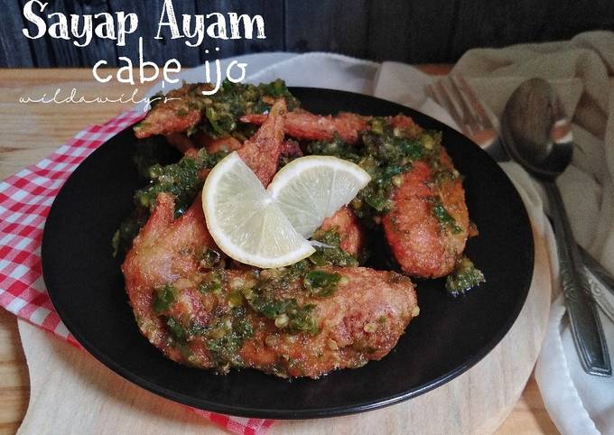 Sayap Ayam Cabe Ijo