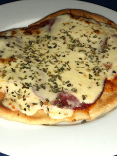 Una foto de Pizza crocante