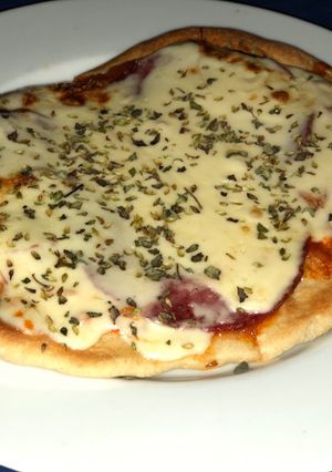 Una foto de Pizza crocante