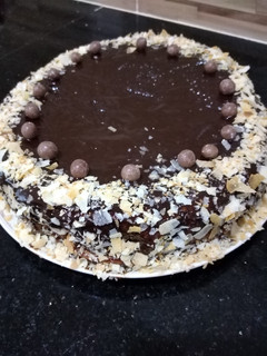صورة لوصفة كعكة الدانيت بذوق الشوكولاته 🍫🎂🥧