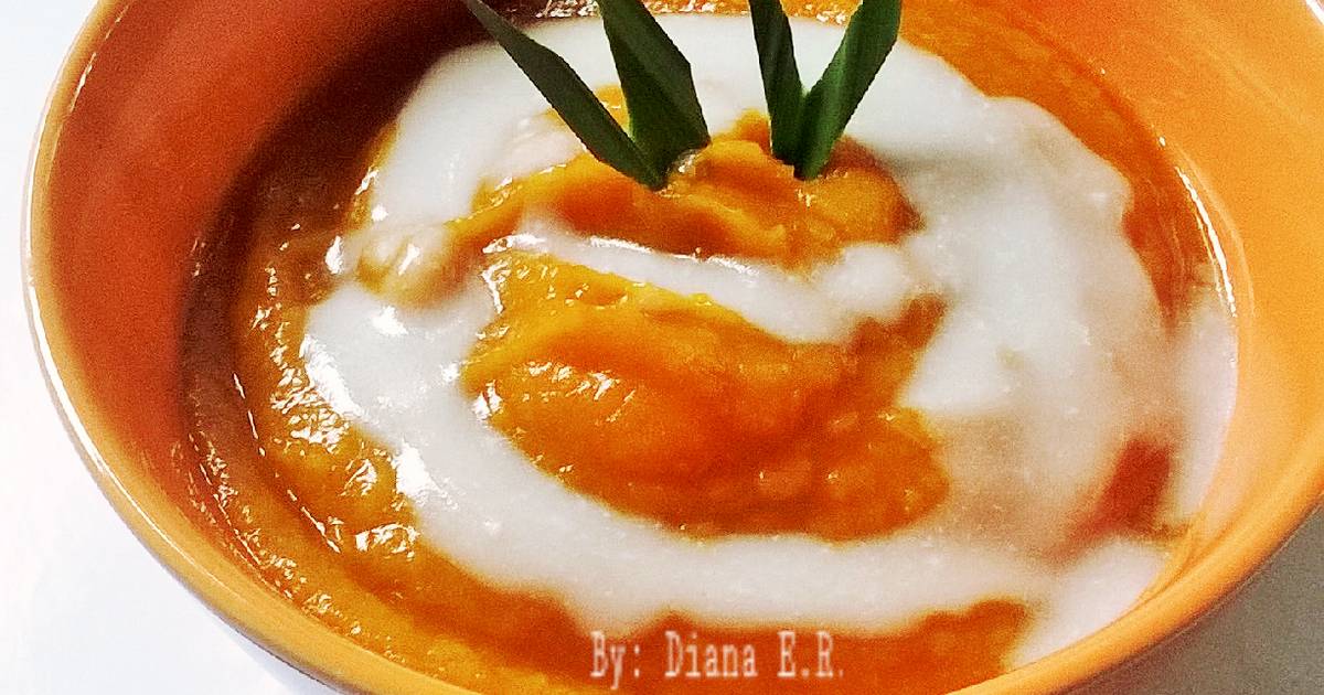  Resep Bubur Labu Kuning  Waluh oleh Diana Endri Rosisca 