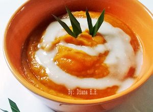 Foto resep Bubur Labu Kuning (Waluh)