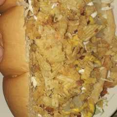 Una foto de Hot dog colombiano