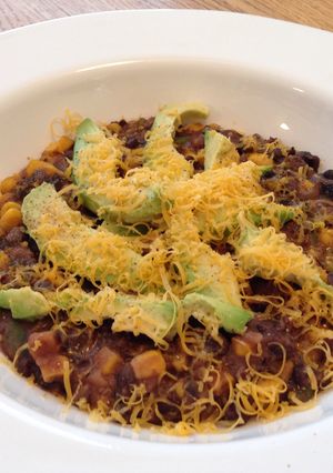 A picture of Kick Ass Black Bean Dip.