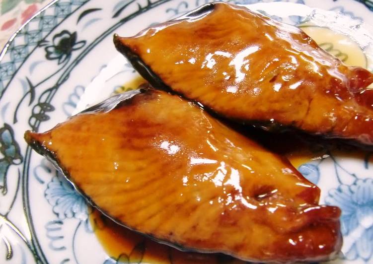 Recipe of Perfect Bonito Teriyaki