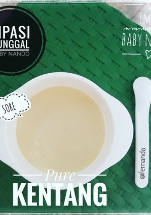 Foto resep Mpasi Tunggal "Pure Kentang"