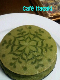 A picture of Matcha Cheesecake.