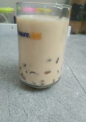 Hình của món Trà sữa trân châu.