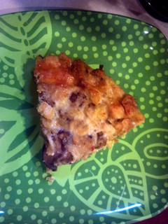 A picture of Breakfast quiche.