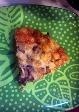 A picture of Breakfast quiche.