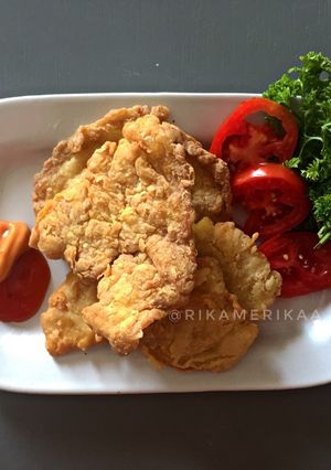 Foto resep Kulit Ayam ala KFC