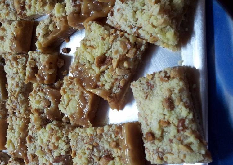 Steps to Make Favorite peanut butter bars