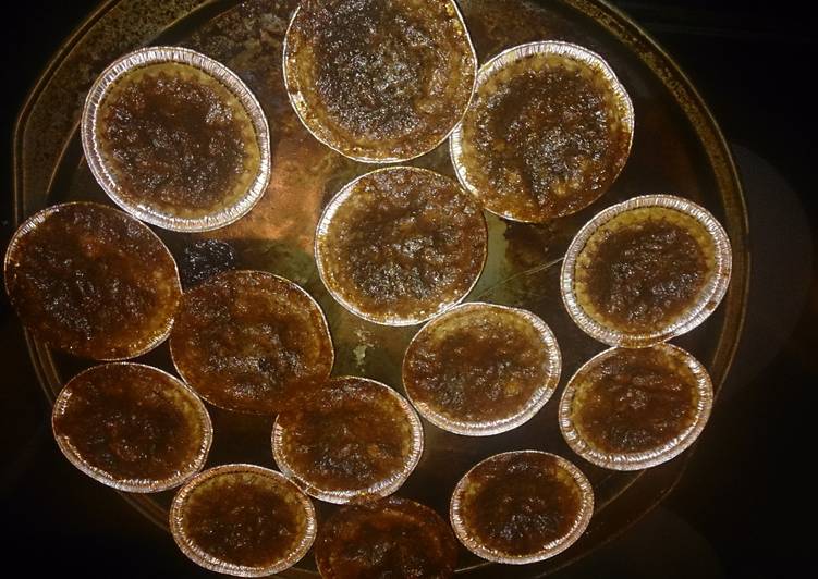 Simple butter tarts
