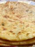 Allo k Parathay (Potatoes stuffed Flat bread) by Nancy