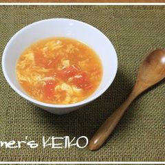 A picture of 【A Farmer's Recipe】 Tomato Hot and Sour Soup.