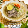 Soto daging kuah bening