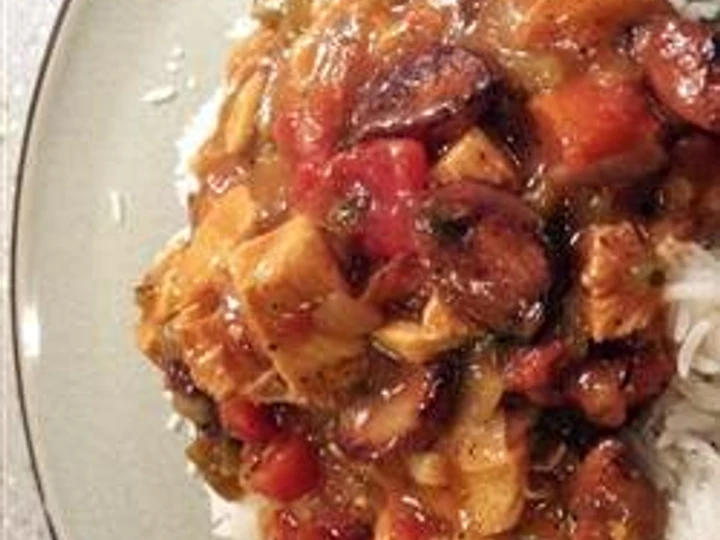 Simple Way Make Recipe Gumbo Chicken and Smoked Sausage Creole that is Delicious, So Delicious}