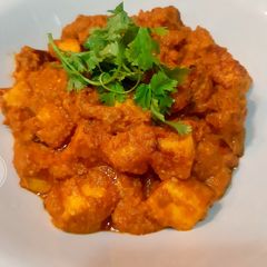 A picture of Paneer Tomato Cashew Masala.