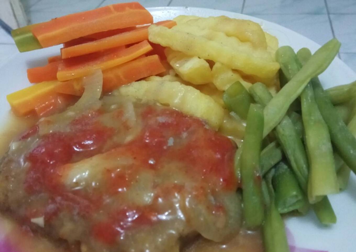 Resep Beef steak crispy ala ala, Lezat