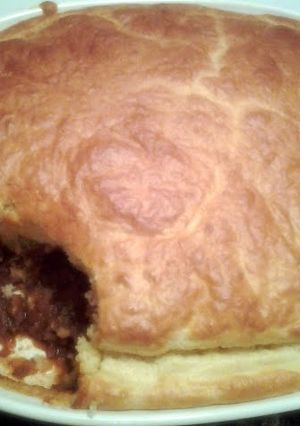 A picture of Kalah's Sloppy Joe Pie.