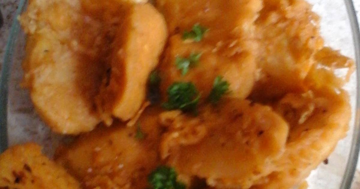 Salt and Pepper Battered Potato Slices 😉 Recipe by Maureen 😀 Cookpad