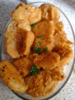 A picture of Salt and Pepper Battered Potato Slices 😉.