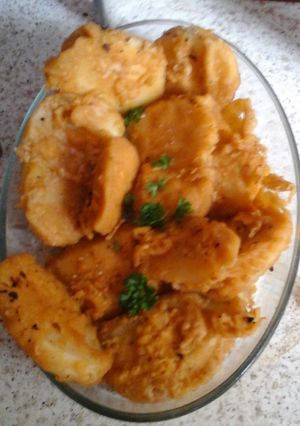 A picture of Salt and Pepper Battered Potato Slices 😉.