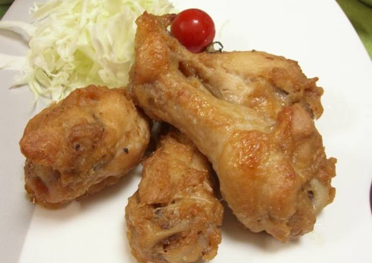 Recipe of Favorite Tender &amp; Healthy Karaage - Pressure Cooker Chicken Wings
