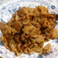 For Busy Days! Stir Fried Pork with Mr. Yoshida's Sauce A picture of For Busy Days! Stir Fried Pork with Mr. Yoshida's Sauce.