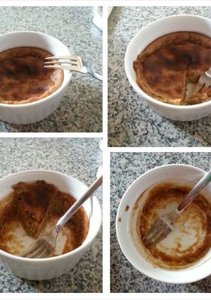 A picture of Crustless Pumpkin Pie Goodnees (healthy).