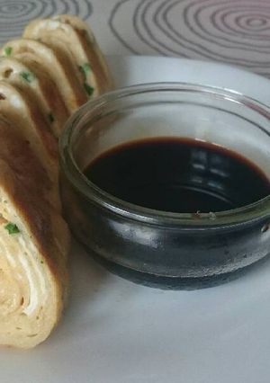 Una foto de Tamagoyaki (Tortilla japonesa)