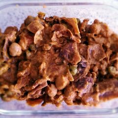 A picture of Slow cooker chickpea and lentils.