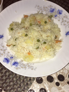 A picture of Veg fried rice.