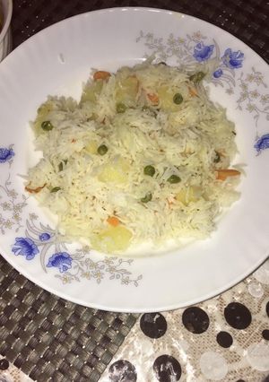 A picture of Veg fried rice.