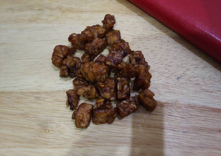 Tempe Orek Bumbu Teriyaki (bahan instan)