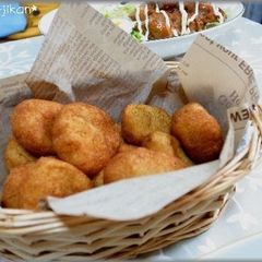 A picture of Okara and Tofu Nuggets.