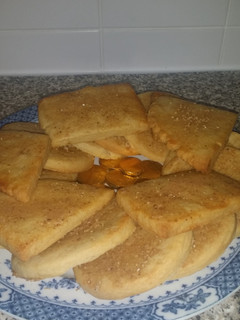 A picture of Cinnamon Sprinkled Biscuits.