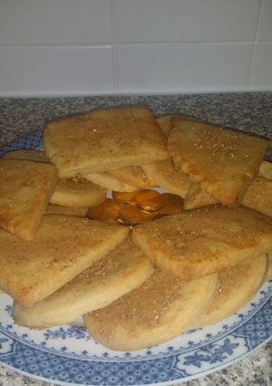 A picture of Cinnamon Sprinkled Biscuits.