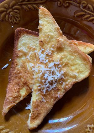 Foto resep Resep Praktis Roti Goreng Telur Bawang Putih