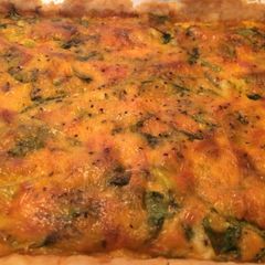 A picture of Quiche aux Épinards.