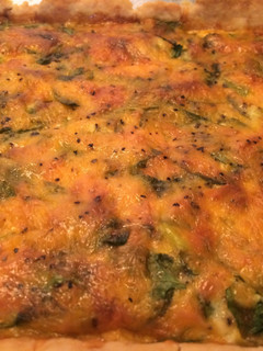 A picture of Quiche aux Épinards.