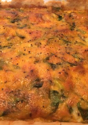 A picture of Quiche aux Épinards.