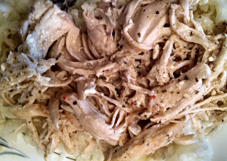 Step-by-Step Guide to Prepare Super Quick Homemade Slower Cooker Chicken Ranch Italian