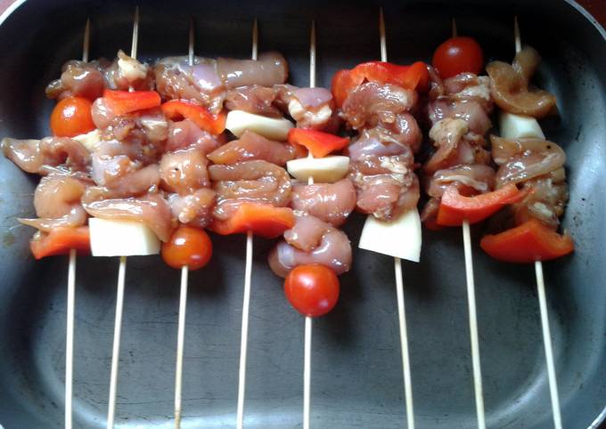 Recipe of Bobby Flay Spring Chick  on a Stick