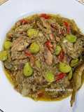 Sardines kalengan tumis pete