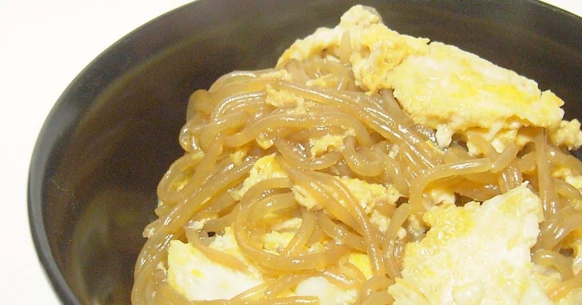 Shirataki Noodles with Egg Recipe by cookpad.japan Cookpad