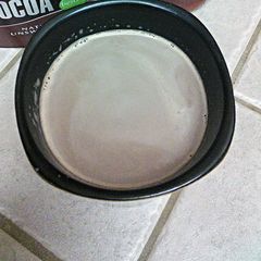 A picture of Hot chocolate with honey!.