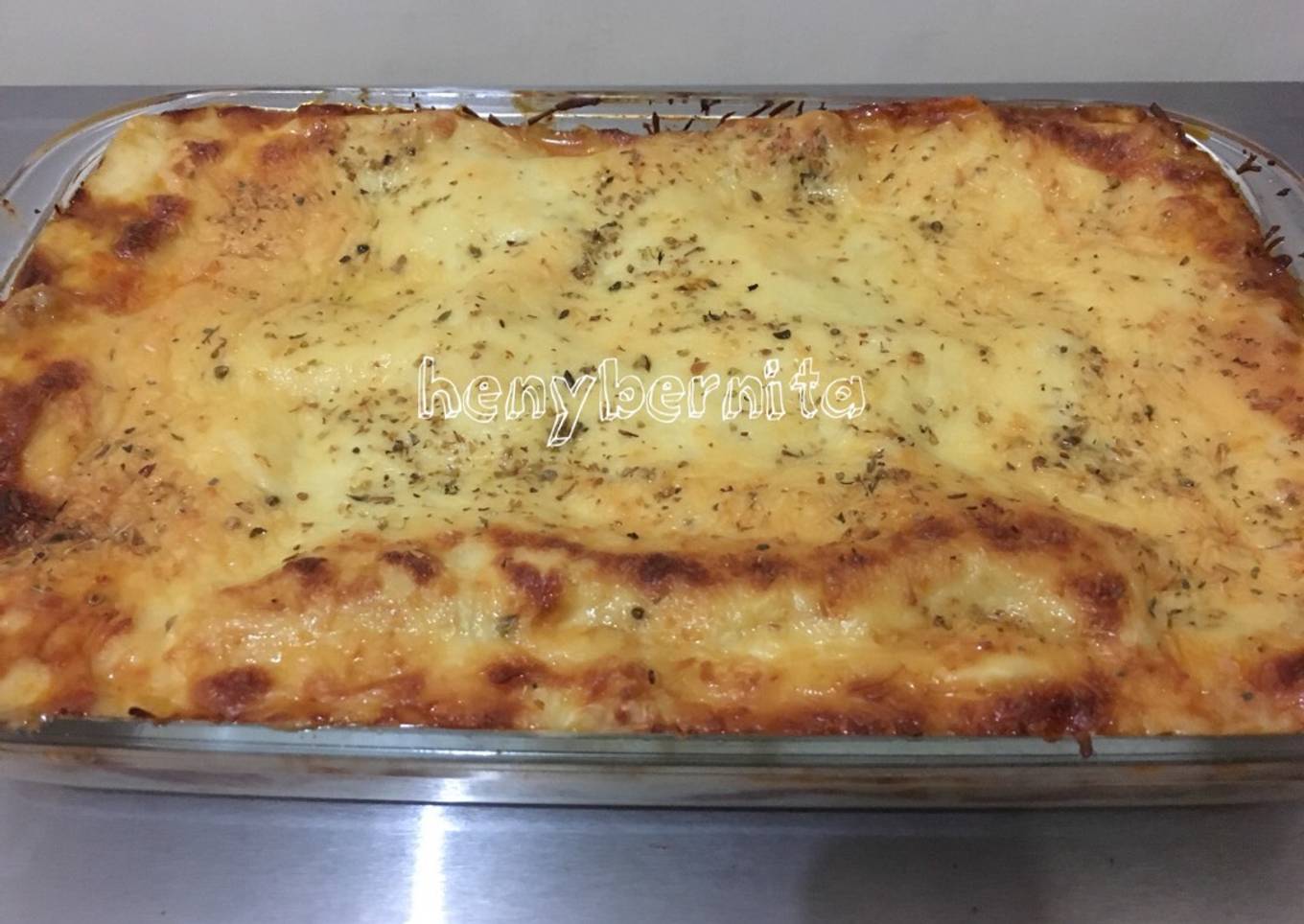 Beef lasagna